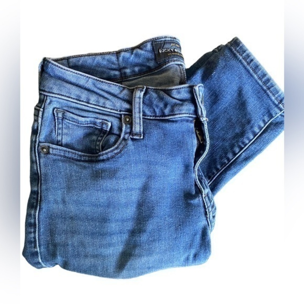 Lucky Brand women’s Sasha super skinny midrise blue jeans 2/26